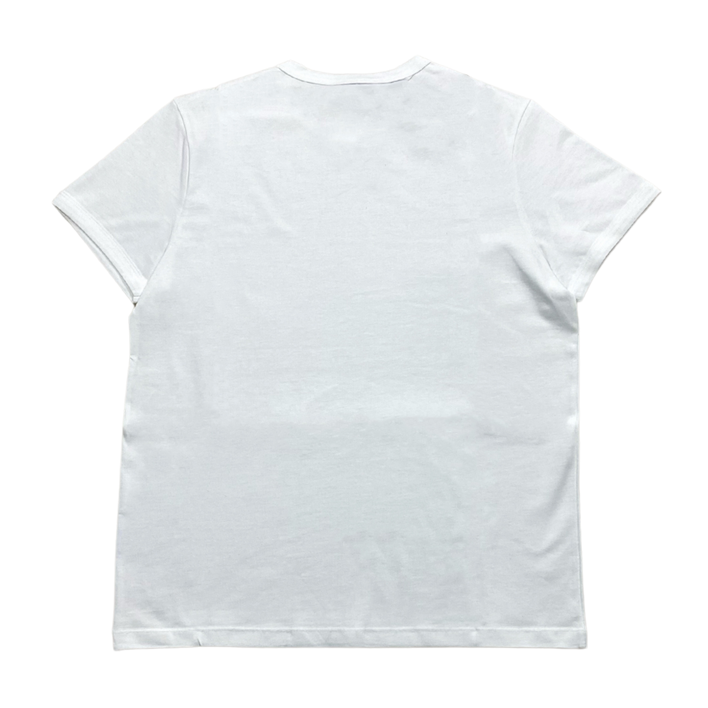 T-shirt en coton à logo triangle Prada