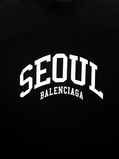 T-shirt Cities Seoul fit medium noir