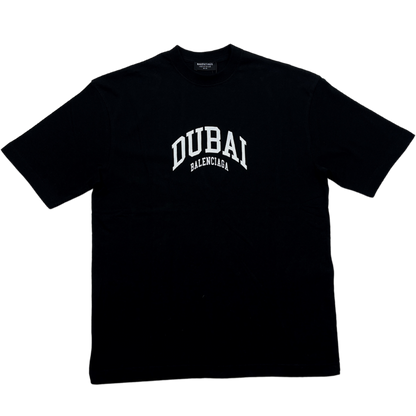 T-shirt Cities Dubai fit medium noir