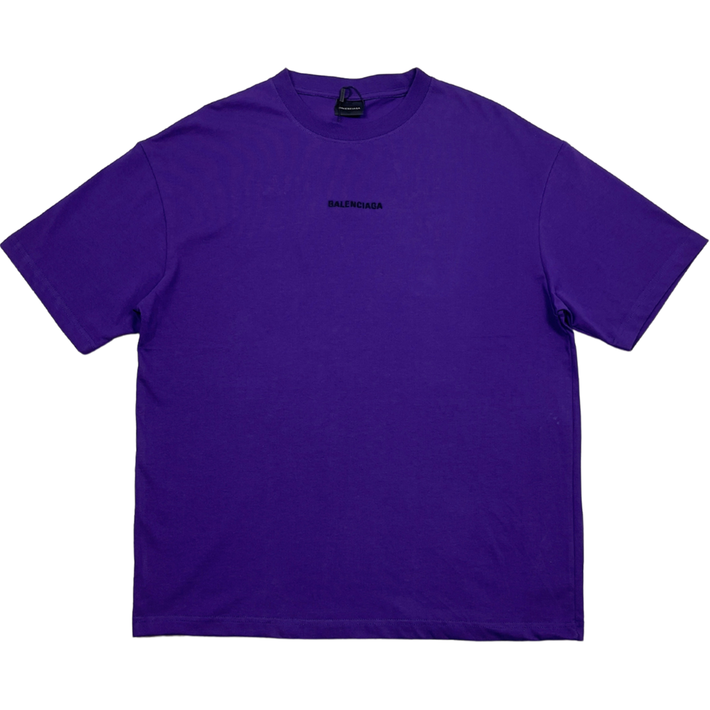 T-shirt violet Balenciaga avec logo