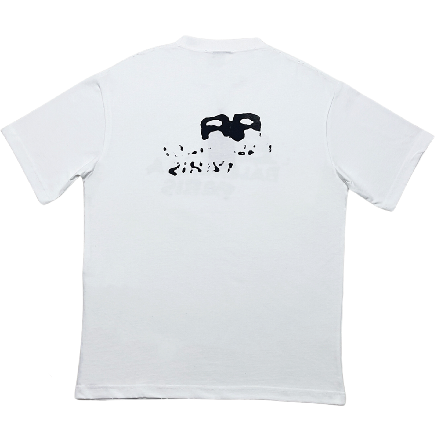 T-shirt hand-drawn BB Icon blanc