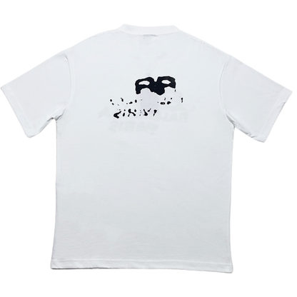 T-shirt hand-drawn BB Icon blanc