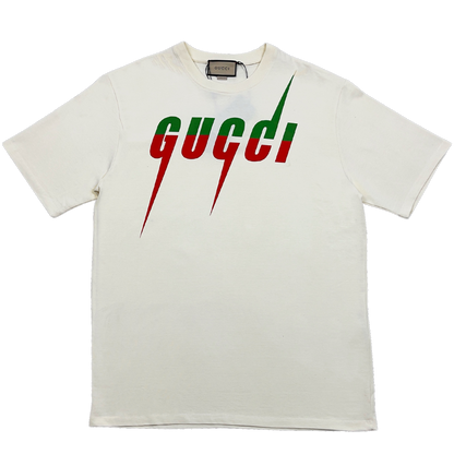 T-shirt à imprimé Gucci Blade beige