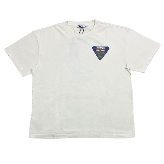 Camiseta Race Patch Rhude blanco