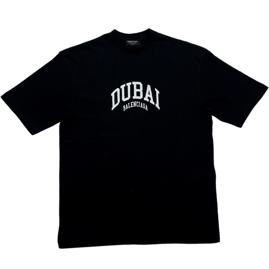 Camiseta Cities Dubai fit mediana negra
