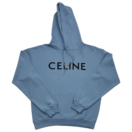 Celine blue cotton hoodie
